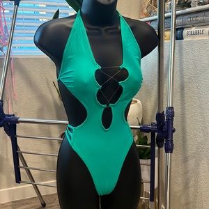 New one piece stripper bikini